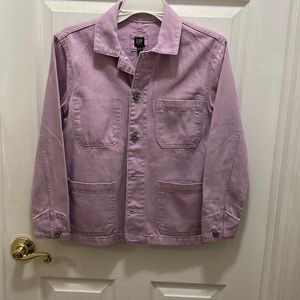 Gap lavender denim jacket